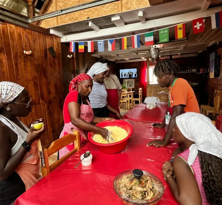 Traditional food cooking class